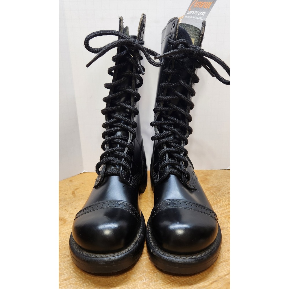 Corcoran 1515 Womens Black Leather 10 Inch Jump Boots Combat Military USA Sz 6N